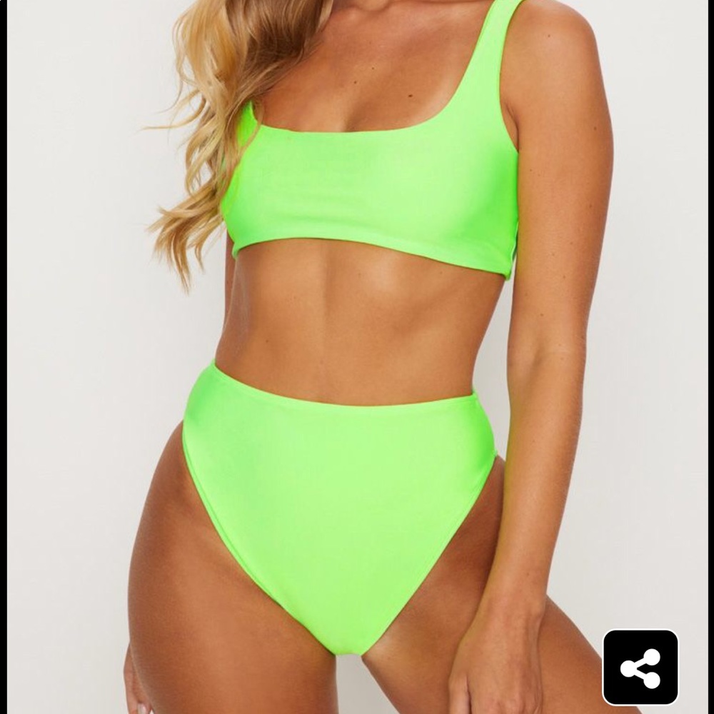 Lime Green Swimsuit